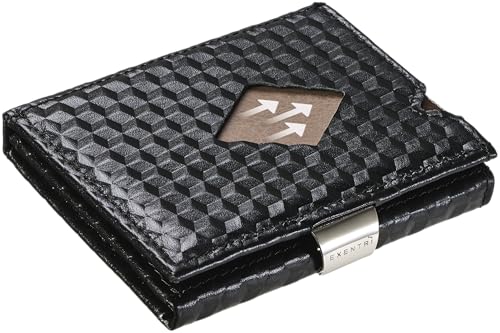 EXENTRI Cartera de Cuero con Tres P...