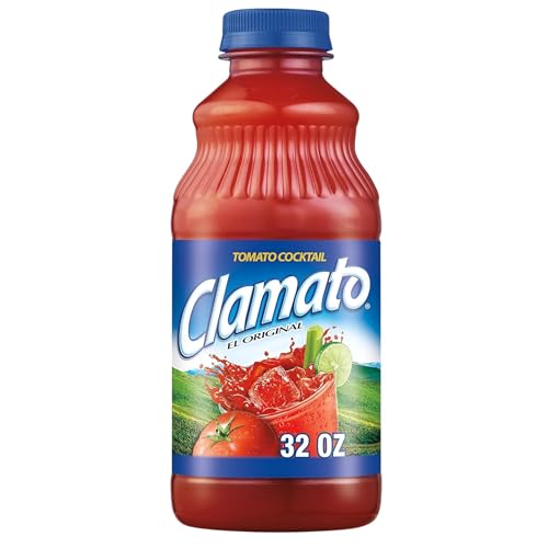 Clamato Original 946 ml – Salsa de Tomate con Almeja para Micheladas, Ceviches y Cócteles - Pack Laborawi (1 x 946ml)