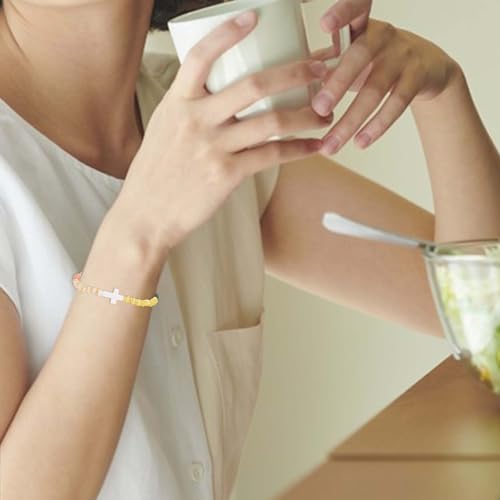 Image of 2026 Graduation Gifts for Girls, 5th 6th 8th Grade Kindergarten Preschool Elementary Middle School Graduation Cross Bracelet Gifts with Card for Girls Her Daughter Granddaughter Sister Niece Friend