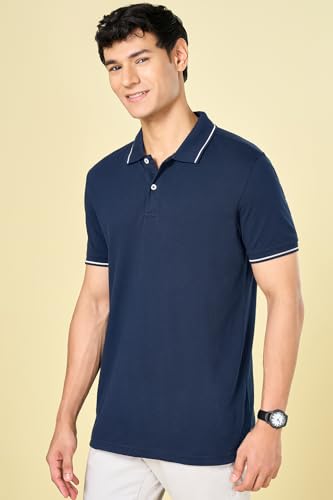Image of Byford by Pantaloons Men Polo Shirt
