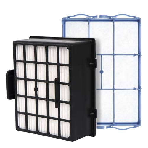 WuYan 2pcs Vacuum Cleaner Parts (1pcs Motor Filter + 1pcs HEPA Filter) for Bosch BSGL VSZ BSD BSA Series - Image 2