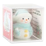 JULEASEL Christmas keychain Snowman Buddy Cute Snowman Keychain for Women Girls Daughter Funny Secret Santa Gifts (Blue)