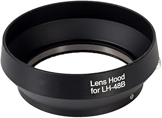 LH-48B レンズフード (対象レンズ: オリンパス M.ZUIKO DIGITAL 17mm f/1.8 対応)メタルレンズフード レンズシェード