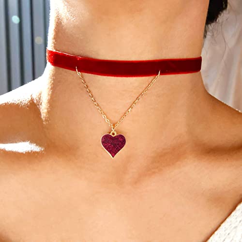 Anjulery 72 Pcs Enamel Heart Charms For Earrings, Necklaces, Pendants, Keychains, Bookmarks, Stitch Markers, Crafts (72Pcs Heart-C) #TOP5