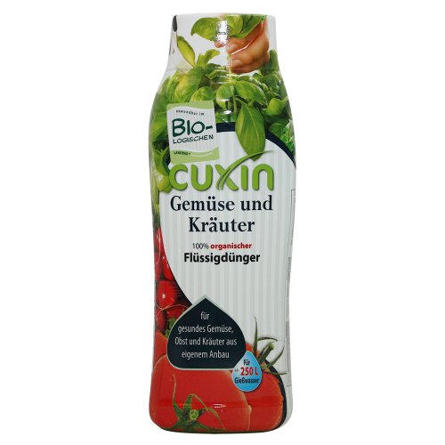 Preisvergleich Produktbild Cuxin Bio-Flüssigdünger für Gemüse und Kräuter, 800 ml