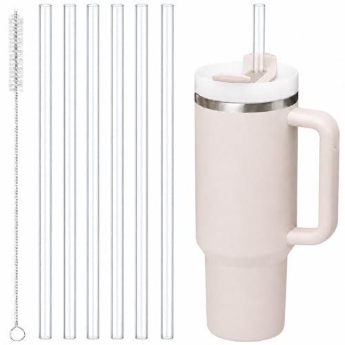 Image of Joshey Replacement Straws for Stanley Quencher 40oz Tumbler, 6 Pack