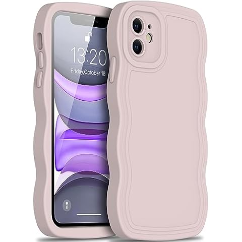 LUMARKE for iPhone 11 Case Silicone with Upgraded Camera Protection - Fashionable Design for Women Girls - Prevent Slipping - Slim Fit Protective Phone Cover 6.1" - Light Pink Cover