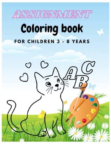 Assignment coloring book for children