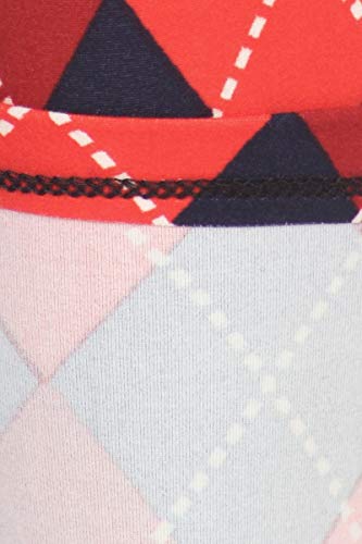 Leggings Depot High Waisted Valentine & Hearts Print Leggings For Women-Full Length-R514, Harley Quinn, Plus Size #TOP4