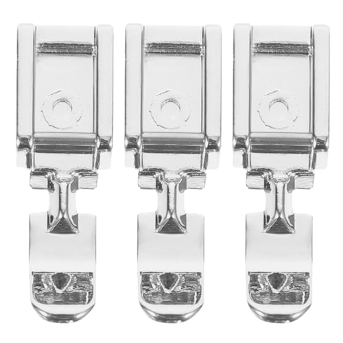 Set 3 pcs pie prensatelas para máquina de coser invisible