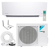 Daikin 18,000 BTU 18 SEER2 Entra R32 Series Ductless Mini Split Heat Pump System w/Maxwell All-Inclusive 15’ Installation Kit and Wall Mounting Bracket (230V)