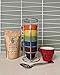 gypsy color The Original Brink House 3 OZ. Espresso Stacking Coffee Mug Set with Metal Stand, Multi-Colored Hand-Glazed Ceramic Stoneware