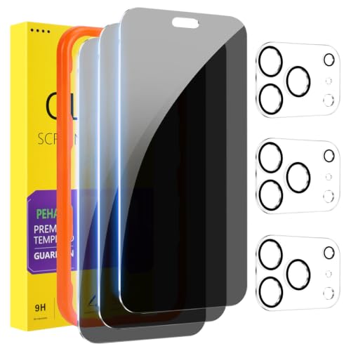 Image of PEHAEL for Phone 18 Pro Max Privacy Screen Protector+Camera Lens Protector