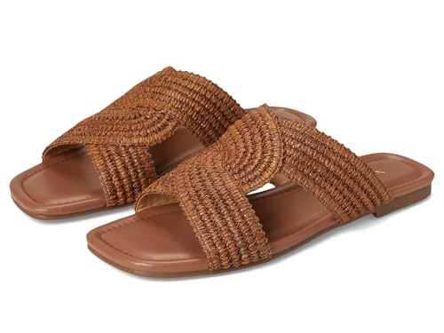 Sandales plates Quara NINE WEST marron 41 : le confort sans talons pour femme