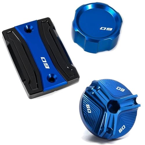 Tapa de cilindro premium para MT09 Tracer, protector de depósito de frenos azul de alta gama