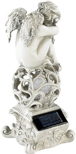Lunartec Dreaming Angel with Solar Light, White, 25 (M/L) - Image 4