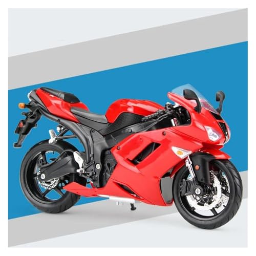 Modelo de Motocicleta 1:12 para Ninja Zx6r Zx-6r para ZX 6r Motocicleta De Carretera Modelo De Aleación De Imitación Colección De Regalos(B)
