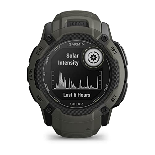 Image of Garmin Instinct 2X Solar GPS Smartwatch with Infinite Battery Life in Smartwatch Mode, Over 40 Sports Apps, Smart Notifications, Garmin Pay, Training Status, Fitness Age, Sleep Analysis and Much More