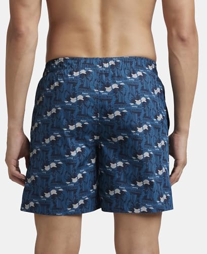 Image of Jockey US57 Men Super Combed Mercerized Cotton Woven Printed Boxer Shorts with Side Pockets (Pack of 2, Prints May Vary)