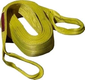 XIUsheUA Gelbe 3 Tonnen Rundschlinge Hebeband