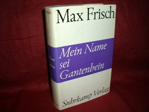 Mein Name Sei Gantenbein Zusammenfassung www.amazon.de