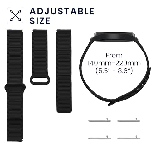 Correa compatible CMF Watch Pro silicona negra miniatura 4