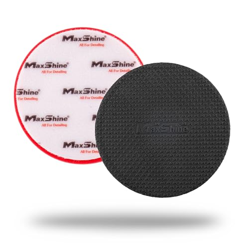 Image of Maxshine Universal 6 inch Heavy Grade Clay Pad - Reusable Clay Disc for Car Detailing, Removes Overspray, Brake Dust, Sap & Water Spots - Works by Hand or Machine - Fast & Long-Lasting Decontamination