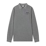  Hackett Amr Clasc LS Polo, Gris (Grey Marl 933), Large para Hombre