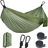 NXPZ Hängematte Outdoor, Doppel Camping Hängematte 300x200 cm, Tragkraft...