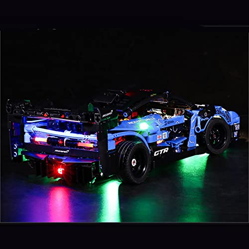 BSSW LED-Lichtset für Lego 42123 Technic McLaren Senna GTR, kompatibel mit Lego 42123, Kit ohne Lego (Advanced Remote… – Bild 7