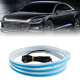 Reswish Car Hood Light Strip,Universal 12V Car Hood Daytime Running Light Strip,60 Inch Engine Hood