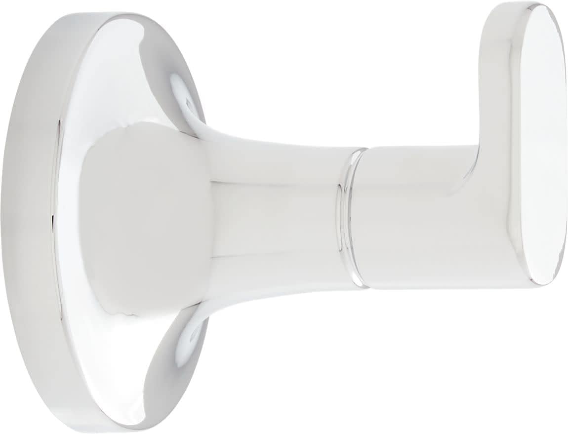 Signature Hardware 466402 Lentz Single Robe Hook - Brushed Nickel