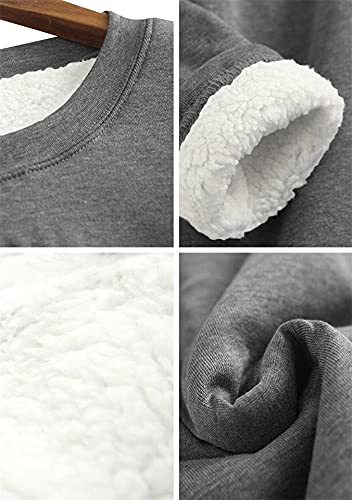 EFOFEI Women Printed Sweatshirt Soft Long Sleeve Pullover shirt Casual Loose Fit Tops2