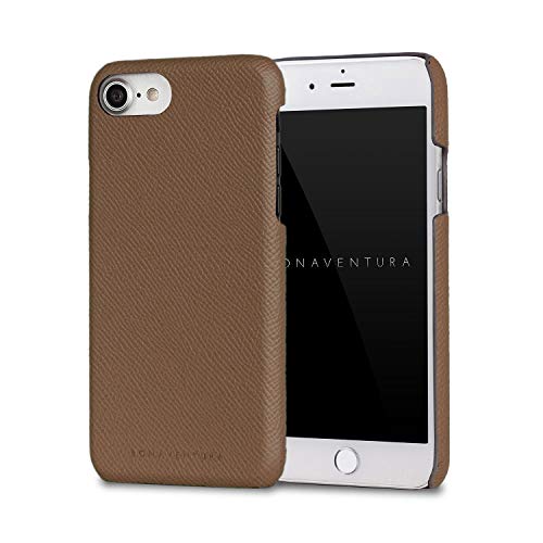 BONAVENTURA ボナベンチュラ ノブレッサ バックカバーケース [iPhone SE/8/7/6/6s, エトープ] BBCN8-ET ヨーロッパ最高級のレザー