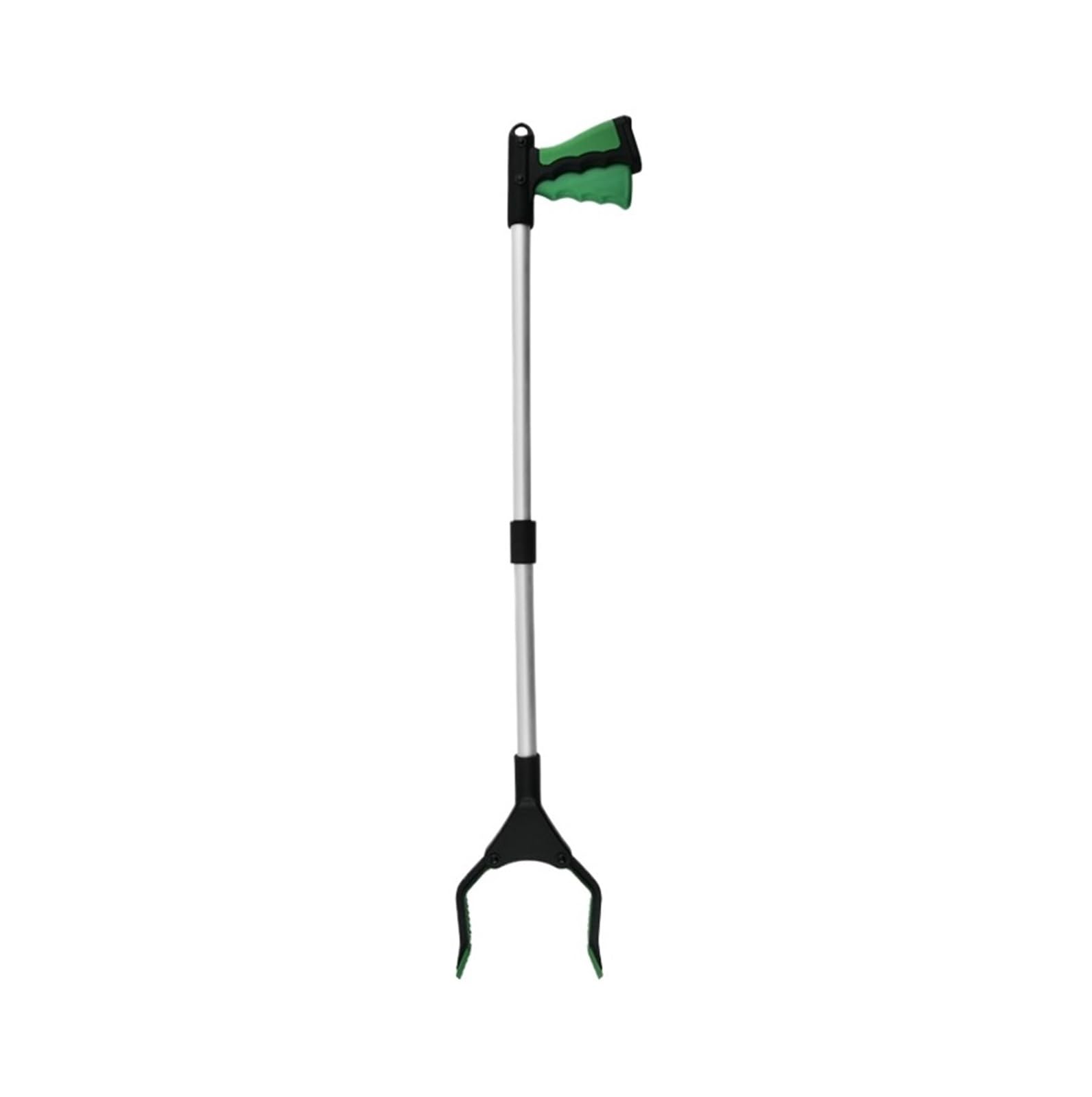 Pinza Recoge Objetos Mandíbula De Herramienta Alcance Agarre con Palo Recogida For Extensión Brazo Asistencia Diaria, 2 Uds Agarrador(Grün)