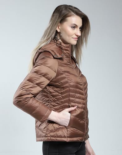 Monte Carlo Store Monte Carlo Women Teal XL Puffer Jacket - Image 4