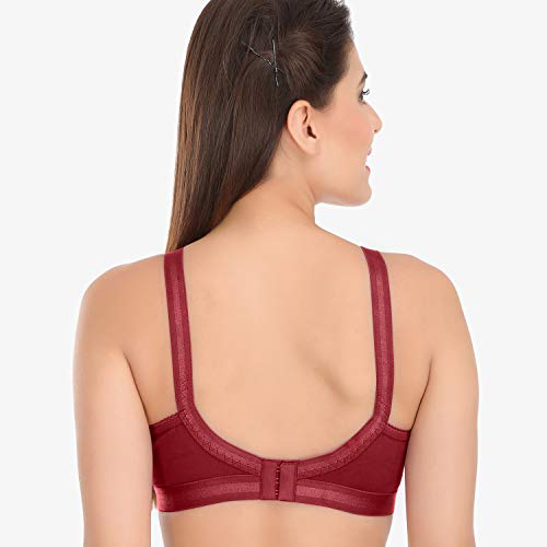 Image of SONA Perfecto Plus Size Cotton Bra for Woman Full Coverage Pack of 1