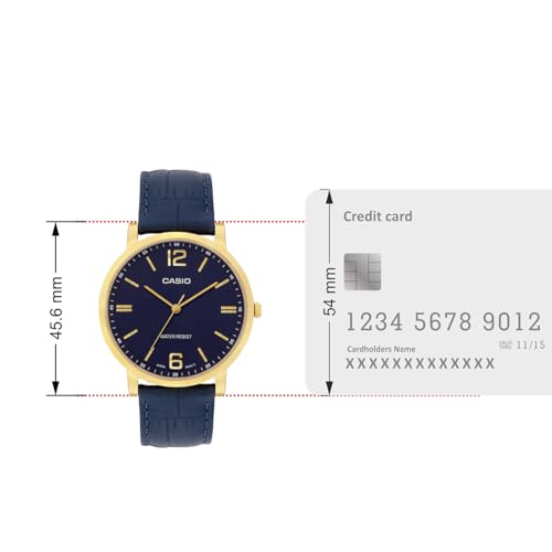 Image of Casio Enticer Men MTP-SN5YGL-2A Analog Blue Dial Men (A2439)