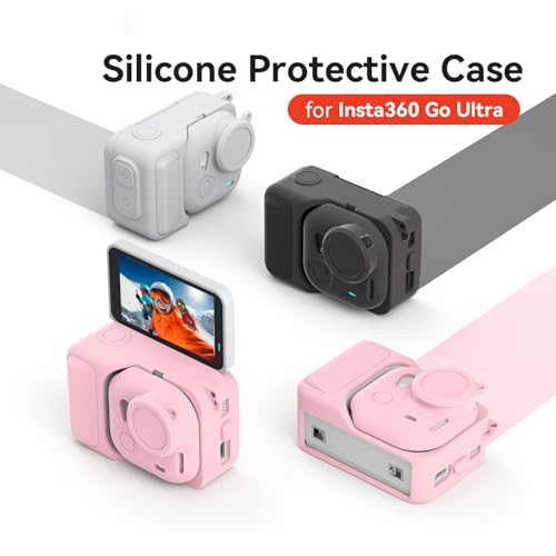 Funda de silicona avanzada para Insta360 Go Ultra miniatura 3