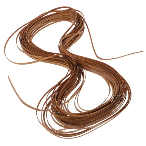 YOSADIER Breites Kunststoff-Rattan Reparaturband in Holzoptik DIY...