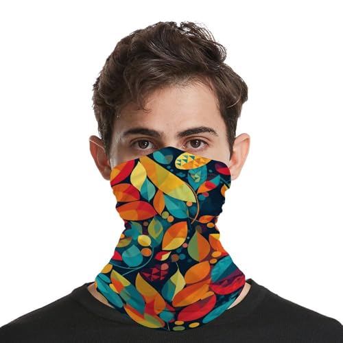 Buff Pasamontañas Mascarilla facial transpirable a prueba de viento con diseño colorido, protección solar y anti polvo, balaclava para hombres y mujeres miniatura 3