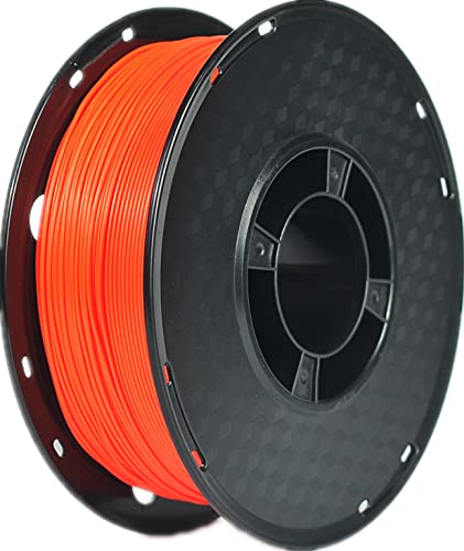 Image of RANKI TPU Filament 1.75 mm Flexible TPU, 3D Printer Filament, Dimensional Accuracy + /- 0.05 mm, 98A,1kg Spool,Orange