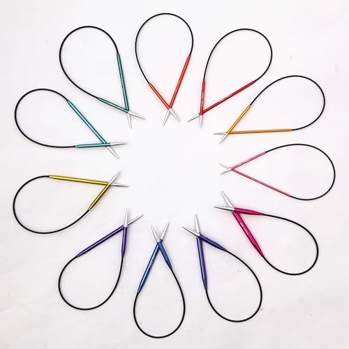KnitPro Zing Fixed Circular Needles Asymmetrical 10" (25cm) | Size 5.00mm - Image 5