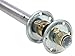 Channel Master Telescoping Antenna Mast Galvanized Steel Pole with Guy Rings - 17 Foot Maximum Length [CM-1820]