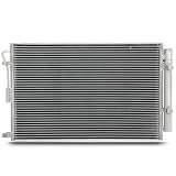 SCITOO Condenser Air Conditioning Compatible with Kia Soul 2012-2013 1.6L 2.0L, Replace# 976062K600, 976062K600AS