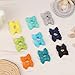 CÉLLOT 40pcs Baby Bows for Girls Mini Bow Snap Clip Baby Hair Clip Grosgrain Ribbon 1.3