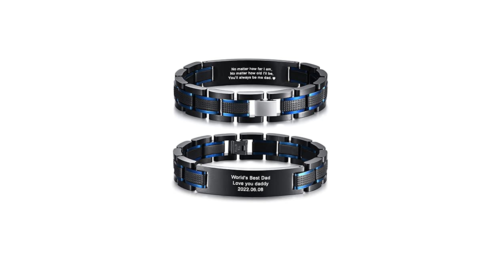 アクセサリー Engraved Cutstone Link Bracelet Engraved Cutstone Link Bracelet – TIME AFTER TIME