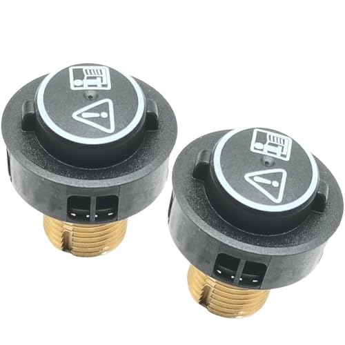 UTTASU Tapón de mantenimiento con alivio de presión para limpiador de vapor Kärcher SC 2.500, SC 2.600, SC 4, SC 5, SC 6.800, repuesto 4.580-760.0, válvula de seguridad y tapón de llenado, color negro
