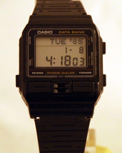 Amazon.com: Casio Dba-80 Phone Dialer Super Light Watch Data Bank Black  Limited Edition : Casio Dba-80 Phone Dialer Super Light Watch Data Bank  Black Limited Edition: Clothing, Shoes \u0026 Jewelry