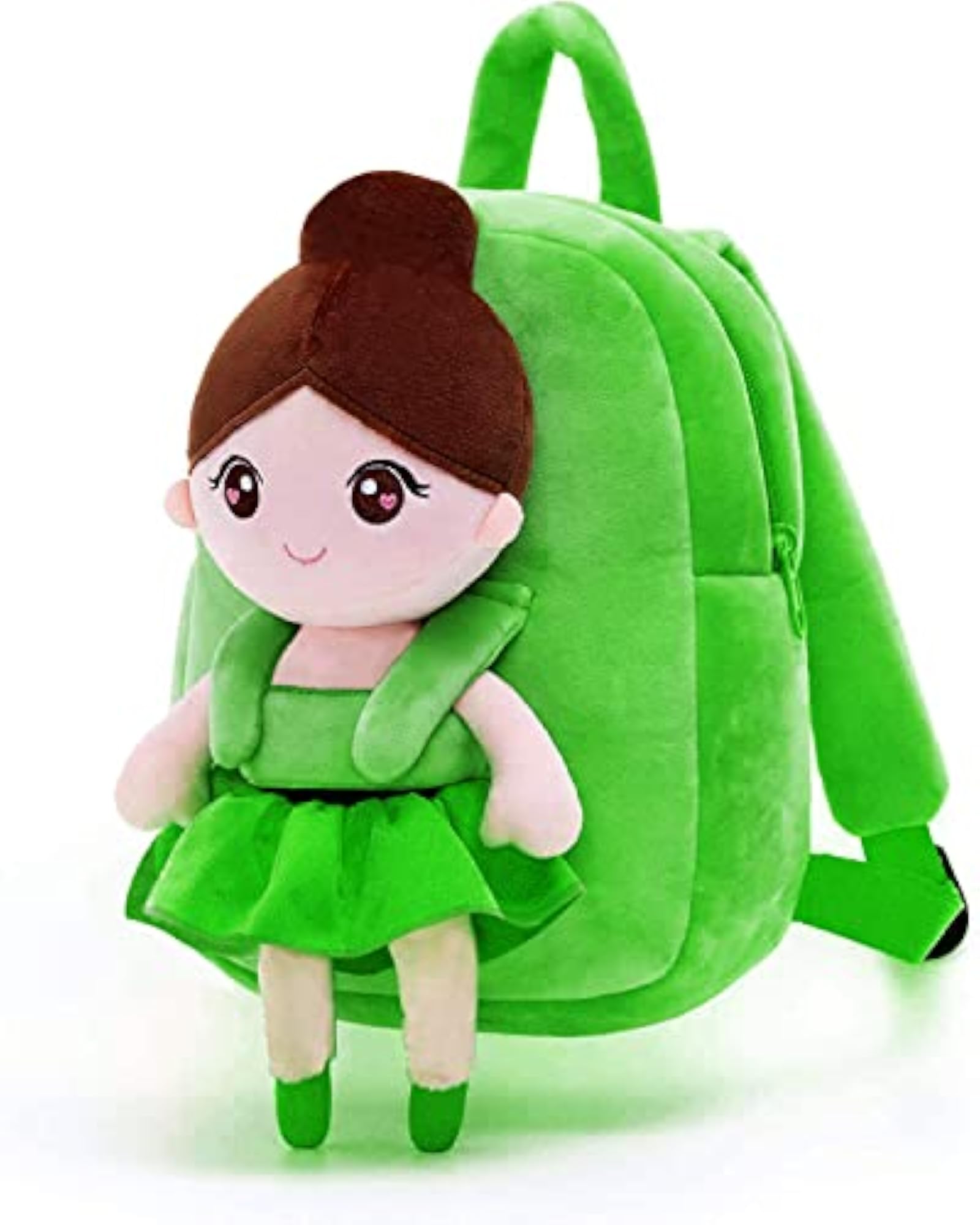 Soft Cartoon Animal Velvet Plush School Backpack